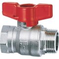 Кран шаровой Cimberio RED6/1MF 3/4 серии RED5 полнопроходной PN40 BН бабочка, CIM RED6/1MF 34