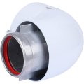 Колено Vaillant 90 град. DN 60/100 белое, 303808