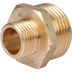Ниппель HH TIEMME 1х1/2 для стальных труб резьбовой, 1500089