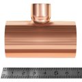 Тройник JINTIAN ВП 35x18x35 из меди под пайку, JT-15130351835