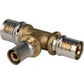 Тройник переходной STOUT 26х16х20 для металлопластиковых труб прессовой, SFP-0005-261620