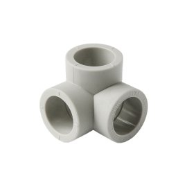 Тройник двухплоскостной Pro Aqua d=20 PP-R Серый, PA17308PG
