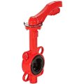 Затвор дисковый поворотный РАШВОРК DN050 PN16, GG25 / GGG40 / EPDM, М/Ф с рукояткой, 200-050-16