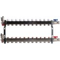 Коллектор из нержавеющей стали в сборе без расходомеров ROMMER 11 выходов, RMS-3210-000011