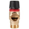 Термостатический смесительный клапан для систем отопления и ГВС ROMMER 1 НР 20-43°С KV 1,6 (боковое смешивание), RVM-0131-164325