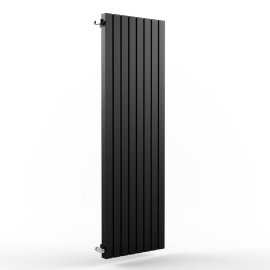 Радиатор стальной трубчатый STOUT Warmmet Power 60V высота 1750 мм секций 8 цвет RAL9005 тип подключения: нижнее левое, PV.6060.1750.8.620.BL.9005