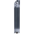 Радиатор биметаллический Global STYLE PLUS 500 12 секций боковое подключение (цвет cod.08 grigio argento opaco metallizzato 2676 (серый)), 155272