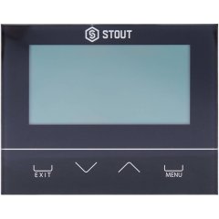 Беспроводной комнатный двухпозиционный регулятор STOUT ST-292v2, черный, STE-0101-029222