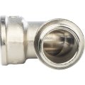 Угольник никелированный STOUT НВ 1 с упором, SFT-0016-000001