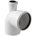 Отвод с выходом прямой Pro Aqua Stilte D110x50/87,5 Белый, ST10010587UW