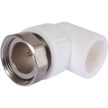 Угольник Kalde для полипропиленовых труб 32х1 1/4 , американка, 3222-tue-321a00