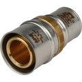 Муфта STOUT соединительная переходная 32х26 для металлопластиковых труб прессовой, SFP-0004-003226