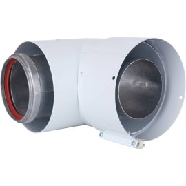 Отвод Vaillant 87гр для труб 80/125, 303610
