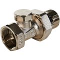 Клапан запорно-балансировочный ROMMER RVL-0001-100020 прямой 3/4, RVL-0001-100020