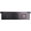 Внутрипольный конвектор STOUT SCN-1100 80х300х800 (Решётка роликовая) правое подключение, SCN-1100-0830080