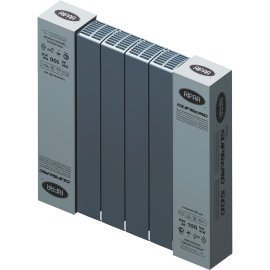 Радиатор биметаллический RIFAR SUPReMO 500 6 секции боковое подключение (ТИТАН), 4RS50-6-TI