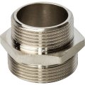 Ниппель НН STOUT переходной никелированный 1 1/2X1 1/4, SFT-0004-112114