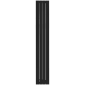 Радиатор алюминиевый STOUT Oscar 2000 4 секции боковое подключение (черный), SRA-0110-20000704