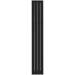 Радиатор алюминиевый STOUT Oscar 2000 4 секции боковое подключение (черный), SRA-0110-20000704