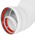 STOUT SCR-6010-000045 STOUT Отвод 45° традиц. коакс. D60(п-м)/100(п-м), SCR-6010-000045
