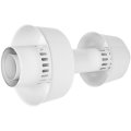STOUT SCR-8125-800002 STOUT Оголовок вертикальный с ветрозащитой традиц. коакс. D80(п)/125(п) БЕЛЫЙ широкий, SCR-8125-800002