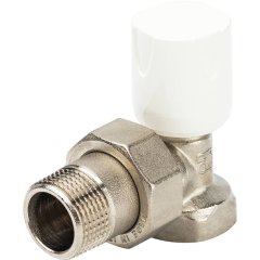 Кран регулирующий угловой для стальных труб LUXOR easy RS 102 3/4, 11022700
