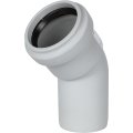 Отвод канализационный бесшумный STOUT D58х45°, SKB-0010-005845