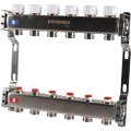 Коллектор из нержавеющей стали без расходомеров ROMMER 6 выходов, RMS-3200-000006