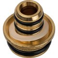 Соединение для труб LUXOR TP 99/C 16x2 мм (3/4 EK) из металлопластика, хром, 67861612C