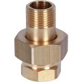 Разъемное соединение STOUT американка ВН 3/8, уплотнение под гайкой o-ring кольцо, SFT-0040-000038