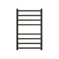 Полотенцесушитель STOUT электрический FORTE quadro 80*50 Черный матовый, SHQ-F2QQ-008050