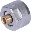 Фитинг компрессионный STOUT евроконус для труб PEX-AL-PEX 16х2,6х3/4, SFC-0026-162634