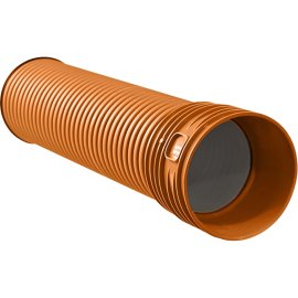 Труба с муфтой Pro Aqua Polytron ProKan D300 L 6000 SN16, PPK 16 0300 06