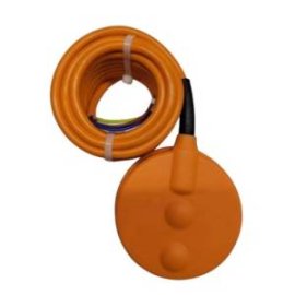 Поплавковый дренажный выключатель Vandjord KR1 S кабель Silicone 10м, опорожнение NO, 52412004
