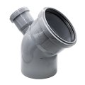 Отвод фронтальный с выходом вверх ВК ПП 110/50х45, серый,РТП