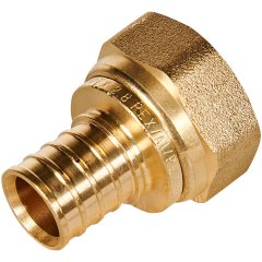 Переходник с накидной гайкой (евроконус) ROMMER 20xG 3/4 для труб из сшитого полиэтилена аксиальный, RFA-0034-002034