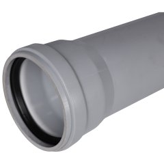 Труба канализационная бесшумная STOUT 110х2000 мм, SKB-0002-110200