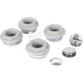 Присоединительный набор для радиатора Global 011046 08 KIT 1/2 (цвет cod.08 grigio argento opaco metallizzato (серый)), A046KIT1/208