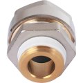 Фитинг Meibes резьбовой латунный Plus для стальных труб 1”*1” HР, F13081