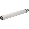*SCA-6010-000900 STOUT Элемент дымохода DN60/100 конечный участок 900 мм дымохода для горизонт.прохода через стену с оголовком из нерж. стали, SCA-6010-000900