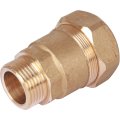 Муфта TIEMME 1 НP для стальных труб, латунь, 1500056
