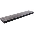 Внутрипольный конвектор STOUT SCN-1100 80х300х1400 (Решётка роликовая) правое подключение, SCN-1100-0830140