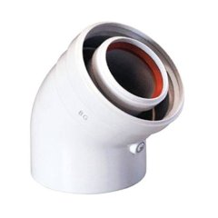 Отвод Baxi 45 D=80, HT, KHG71405931-