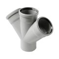 Крестовина одноплоскостная Pro Aqua Stilte D50x50x50/45 Белая, ST855545W
