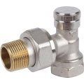 Клапан запорный Danfoss угловой никелированный RLV-20 Danfoss, 003L0145