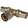Тройник переходной STOUT 20х26х20 для металлопластиковых труб прессовой, SFP-0005-202620