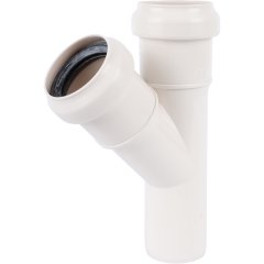 Тройник Sinikon КОМФОРТ ПЛЮС D040x040x45°, 508007.K