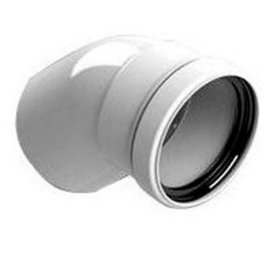 Отвод 45° конденсационный ROMMER D80(п-м), RCA-0808-0000045