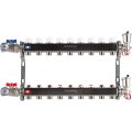 Коллектор из нержавеющей стали в сборе без расходомеров ROMMER 9 выходов, RMS-3210-000009