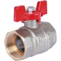Кран шаровой ROMMER 1 1/4 ВН/ВН, ручка бабочка, RBV-0003-0110232
